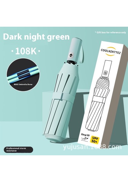 Şemsiye Büyük Katlanır Şemsiye Güneşlik Erkek ve Kadın Güneş Kremi Ultraviyole Işın (Yurt Dışından)