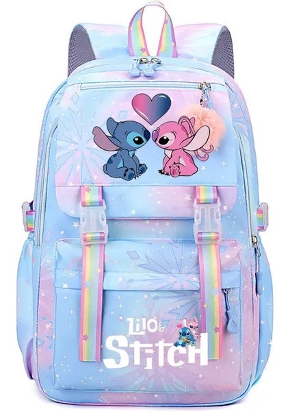 Disney Lilo ve Stitch Kadınlar Sırt Çantası Öğrenci Satchel Öğrenme Kırtasiye Çantası Büyük Kapasiteli Seyahat Sırt Çantası Mochilacolor: Fotoğraf Rengi (Yurt Dışından) fiyatları