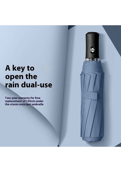 Tam Otomatik Büyük Şemsiye Katlanır Güneş Kremi Güneşlik Şemsiye Katlanır Güneş Şemsiyesi (Yurt Dışından)