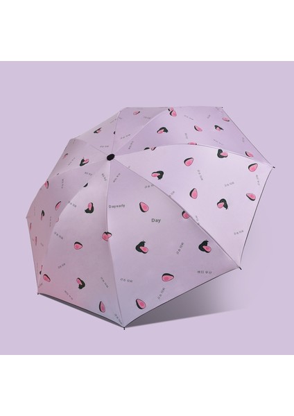 Şemsiye Katlanır Erkek ve Kadın Güneş Kremi Uv Gölge Şemsiye (Yurt Dışından)