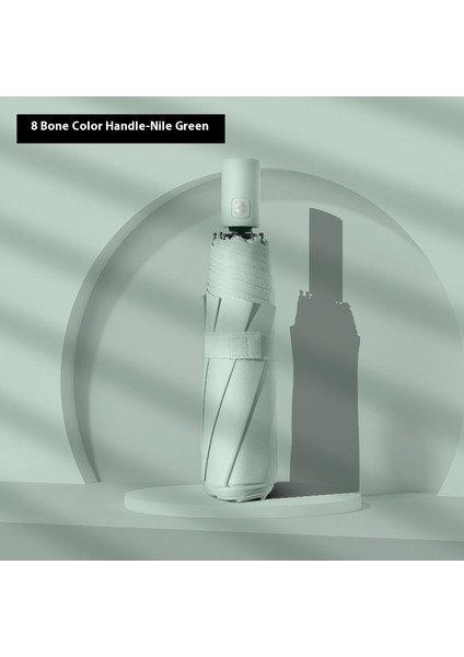 Basit Japon Tek Parça Uzun Saplı Şemsiye Erkekler ve Kadınlar Otomatik Büyük ve Dalı Düz Şemsiye (Yurt Dışından)