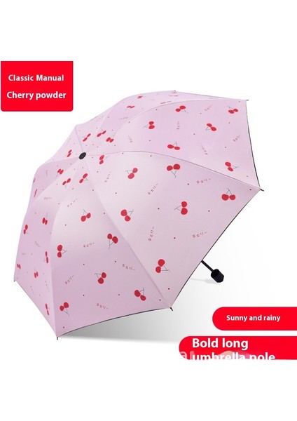 Şemsiye Katlanır Erkek ve Kadın Güneş Kremi Uv Gölge Şemsiye (Yurt Dışından)