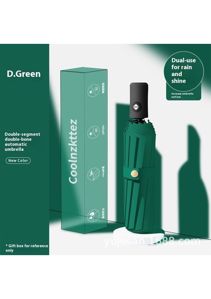 Tam Otomatik Şemsiye Genişletilmiş Güçlendirilmiş Güneş Şemsiyesi Güneşli Yağmur Ultraviyole Işın (Yurt Dışından)