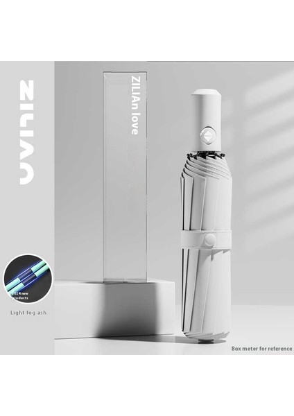 Tam Otomatik Şemsiye 24 Kemikli Büyük Ters Şemsiye Güneşli Yağmur Gölgesi Güneş Kremi Uv Koruması (Yurt Dışından)