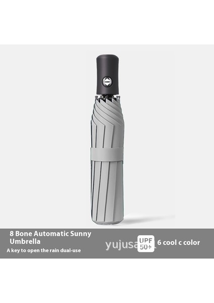 Şemsiye Büyük Katlanır Şemsiye Güneşlik Erkek ve Kadın Güneş Kremi Ultraviyole Işın (Yurt Dışından)