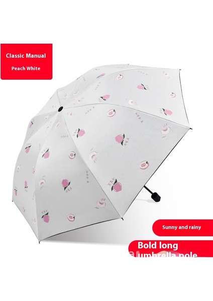 Şemsiye Katlanır Erkek ve Kadın Güneş Kremi Uv Gölge Şemsiye (Yurt Dışından)