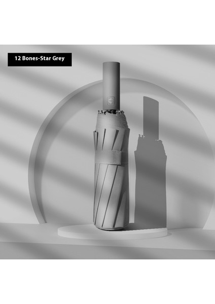 Basit Japon Tek Parça Uzun Saplı Şemsiye Erkekler ve Kadınlar Otomatik Büyük ve Dalı Düz Şemsiye (Yurt Dışından)