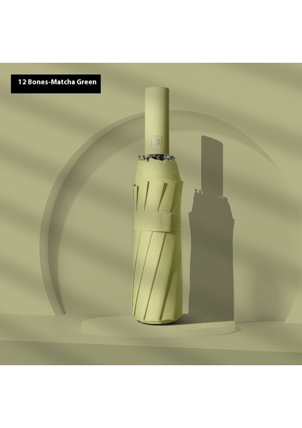 Basit Japon Tek Parça Uzun Saplı Şemsiye Erkekler ve Kadınlar Otomatik Büyük ve Dalı Düz Şemsiye (Yurt Dışından)