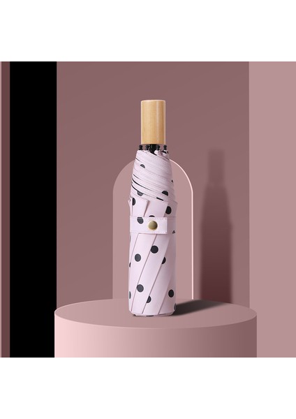 10 Kemikli Tam Otomatik Şemsiye Şemsiye Katlanır Döner Güneşlik (Yurt Dışından)