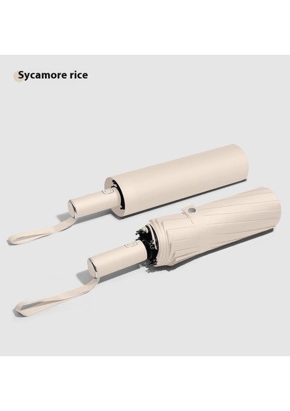 Basit Japon Tek Parça Uzun Saplı Şemsiye Erkekler ve Kadınlar Otomatik Büyük ve Dalı Düz Şemsiye (Yurt Dışından)