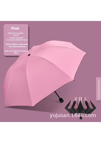 Şemsiye Katlanır Erkek ve Kadın Güneş Kremi Uv Gölge Şemsiye (Yurt Dışından)