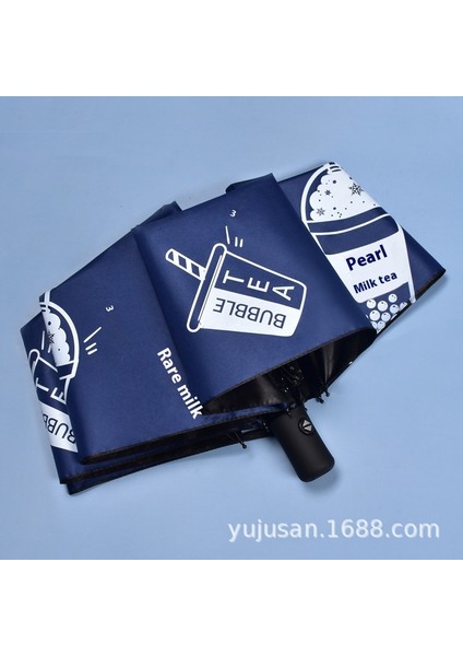 Güneş Kremi Uv Güneş Şemsiyesi Şemsiye Yağmur ve Güneşli Çift Kullanımlı (Yurt Dışından)