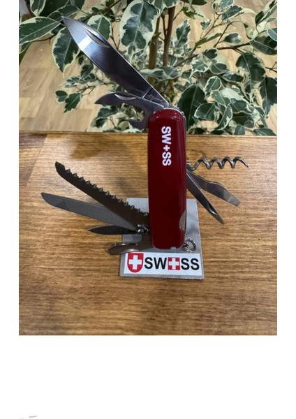 Swıss 12 Fonksiyonlu Orijinal Isviçre Çakısı Paslanmaz ÇELIK(A01.12.1)