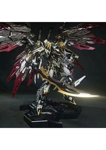 Hareketli Nükleer Gundam Model Mecha Lu Bu Ao Bian Guan Yu Cao Ren Beyaz Kaplan (Yurt Dışından)