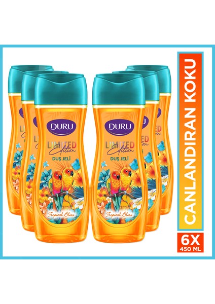 Limited Edition Tropical Bliss Duş Jeli 6x450 ml