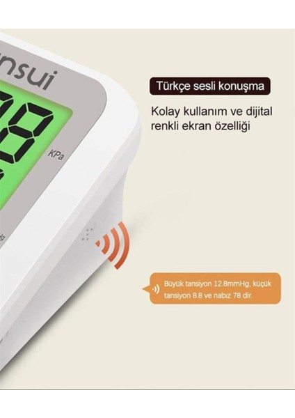 Türkçe Konuşan Hafızalı Koldan Ölçer Tansiyon Cihazı indirimleri