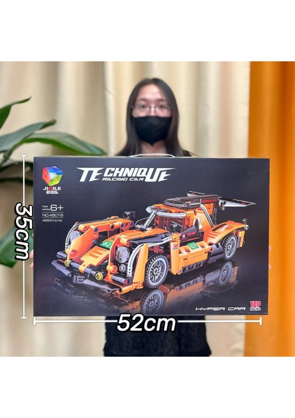 Lamborghini Spor Araba Araba Modeli Tak ve Oyna Yapı Taşı Oyuncakları (Yurt Dışından)
