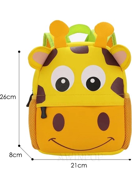 3D Futbol Okul Çantaları Erkek Anaokulu Çocuk Okul Backpacks Öğrenci Seyahat Çantası Çocuk Paket Mochila Infantil Escolarcolor: Deer (Yurt Dışından)
