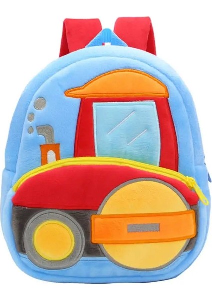 2-4 Yaşında Çocuk Mühendislik Sırt Çantası Peluş Noel Hediyesi Çocuklar Anaokulu Için Küçük Okul Çantası Ilkokul Renk: 02 (Yurt Dışından)
