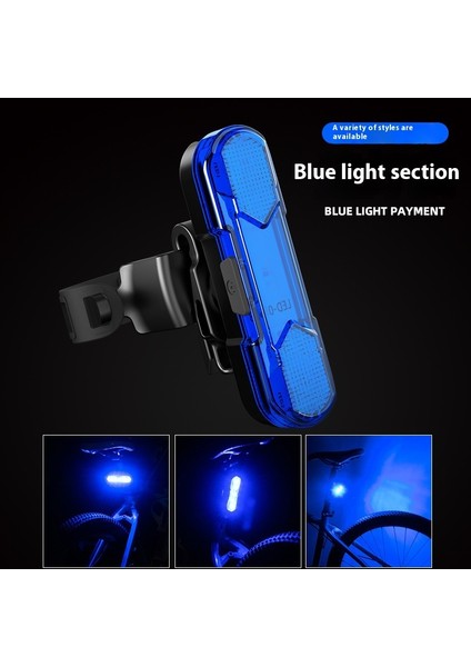 Bisiklet LED Uyarı Işıkları Bisiklet Kuyruk Lambaları Yol Bisikleti Gece Sürüş Kuyruk Lambaları (Yurt Dışından)