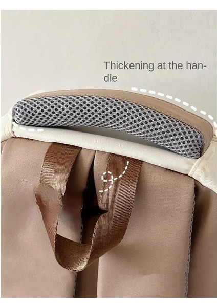 Yeni Kolej Tarzı Yumuşak Kız Renkli Okul Çantası Kore Sürümü Ilk ve Ortaokul Öğrencileri Için Basit Mektup Sırt Çantası Renk: (Yurt Dışından)