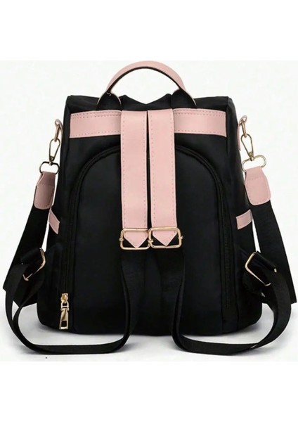 Sırt Çantası Kadınlar Sırt Çantası Seyahat Anti-Hırsızlık Oxford Bez Işığı ve Şık ve Versatilecolor: Siyah (Yurt Dışından)