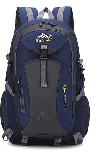 Unisex Yürüyüş Sırt Çantası Erkekler Için Okul Çantası Açık Hava Seyahat Bisiklet Sırt Çantası Büyük Kapasiteli Spor Yürüyüş Çantası Kadınlar Için Backpackcolor: Koyu Mavi (Yurt Dışından)