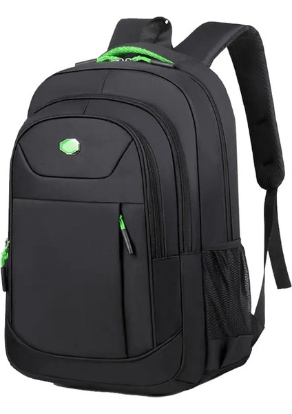 Profesyonel Kübik Sırt Çantası - Dizüstü Bilgisayar Için Çok Bölmeli Tasarıma Sahip Yapılandırılmış Iş Çantası, Belgeler Seyahat Temelleri Renk: Yeşil (Yurt Dışından)
