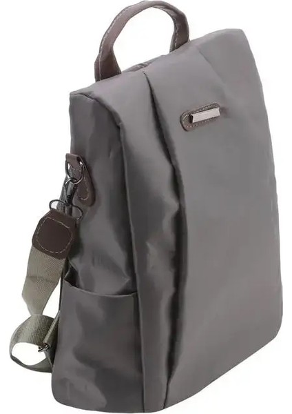 Çanta Siyah Khaki Kadınlar Sırt Çantası Moda Büyük Kapasite All-Match Seyahat Leydi Omuz Çantası Sıradan Basit Düz Renk Kadın Okul Kilosu: Siyah (Yurt Dışından)