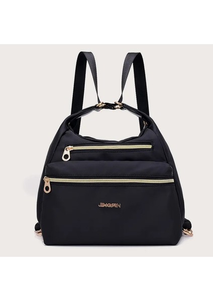 Naylon Crossbody Sırt Çantası Çanta Günlük Çanta Bayanlar Büyük Kapasite Su Geçirmez Omuz Çantası, Seyahat Omuz Çantaları, Bolsa Feminacolor: Siyah/boyut: 28X16X24CM (Yurt Dışından)