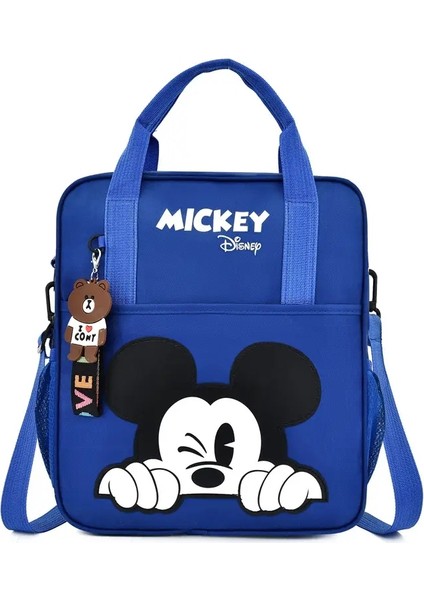 Miniso Disney Çocuklar Sırt Çantası Lüks Marka Çocuk Okulu Çanta Karikatür Sevimli Yüksek Kaliteli Moda Kız Drawstring Sırt Çantası Renk: B (Yurt Dışından)