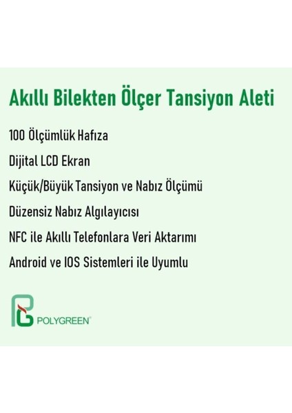 Kp 6261 Akıllı Bilekten Tansiyon Ölçer modelleri