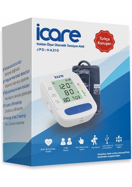 Türkçe Konuşan Otomatik Tansiyon Aleti fiyatları