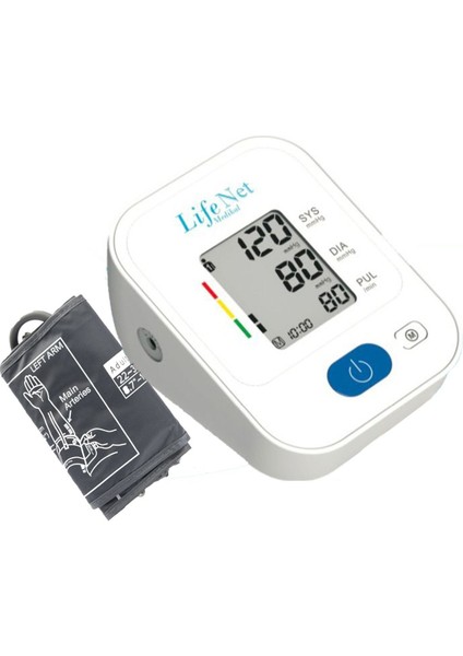 Tansiyon Aleti Üst Koldan Dijital Tansiyon Ölçer, Nabız Ölçer, USB Girişli BP310A