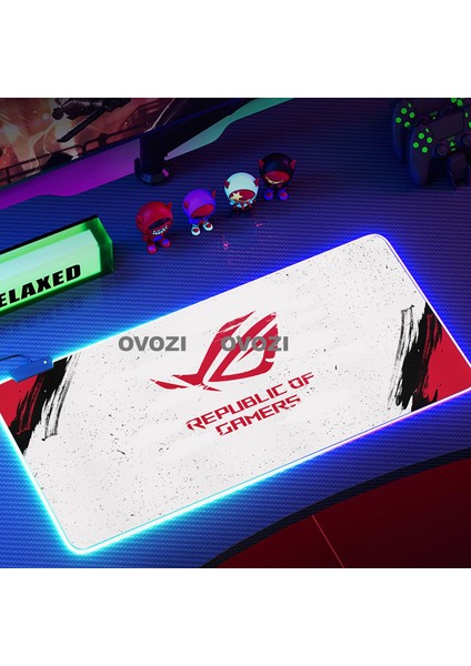 Ovozı Rgb 70×30CM Ekstra Büyük Fare ve Klavye Pedi (Yurt Dışından)