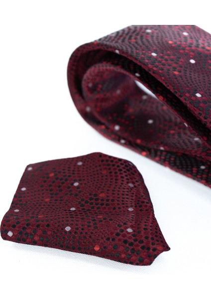 Erkek Kravat Klasik Mendilli Şık Kolay Şekil Alan Paledo Desenli Ince Uyumlu Geniş Tasarım indirimleri