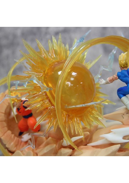 Yedi Dragon Ball Goku Vs Demon Bay Süper Saiyan El Aleti Modelini Aydınlatabilir Heykel Süsleri Hediyeler (Yurt Dışından) modelleri
