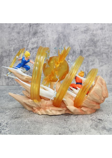 Yedi Dragon Ball Goku Vs Demon Bay Süper Saiyan El Aleti Modelini Aydınlatabilir Heykel Süsleri Hediyeler (Yurt Dışından) indirimleri