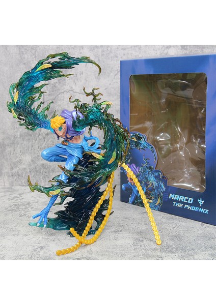 Hırsızlar Kralı Beyaz Sakal Korsanlar Uçan Marco Ölümsüz Kuş El Parçası Model Heykel Süs Hediye (Yurt Dışından)