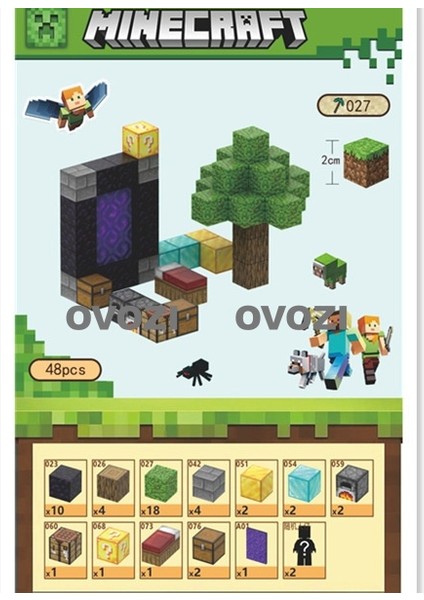 Ovozı Benim Dünyam Manyetik Küp Yapı Taşları Yapboz Oyuncaklar (Yurt Dışından)