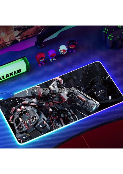 Ovozı Rgb 80×30CM Ekstra Büyük Fare ve Klavye Pedi (Yurt Dışından)