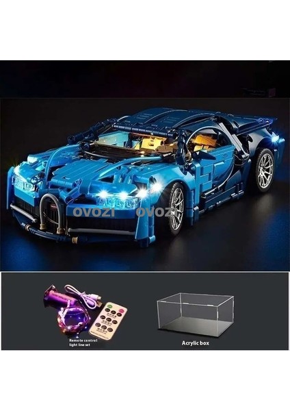 Ovozı Spor Araba Yarış Arabası Yapı Taşları Eğitici Oyuncaklar (Yurt Dışından)