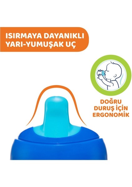 Elite Yarı Yumuşak Uçlu Eğitici Bardak 6 Ay 1 Adet