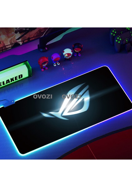 Ovozı Rgb 90×40CM Ekstra Büyük Fare ve Klavye Pedi (Yurt Dışından)