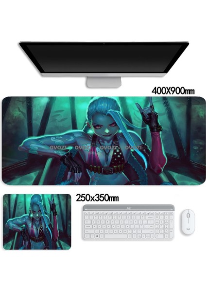 Ovozı Rgb 90×40CM Ekstra Büyük Fare ve Klavye Pedi (Yurt Dışından)
