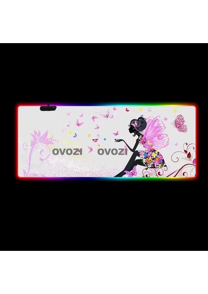 Ovozı Rgb 90×40CM Ekstra Büyük Fare ve Klavye Pedi (Yurt Dışından)
