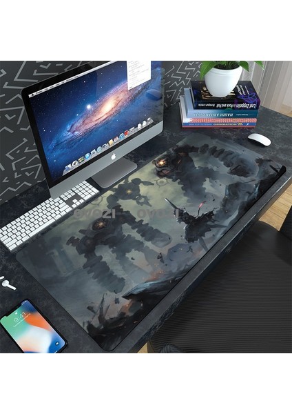Ovozı Rgb 90×40CM Ekstra Büyük Fare ve Klavye Pedi (Yurt Dışından)