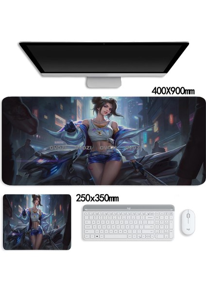 Ovozı Rgb 90×40CM Ekstra Büyük Fare ve Klavye Pedi (Yurt Dışından)