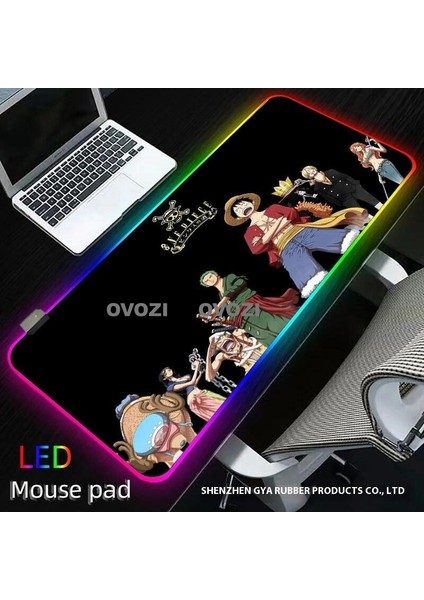 Ovozı Rgb 90×40CM Ekstra Büyük Fare ve Klavye Pedi (Yurt Dışından)