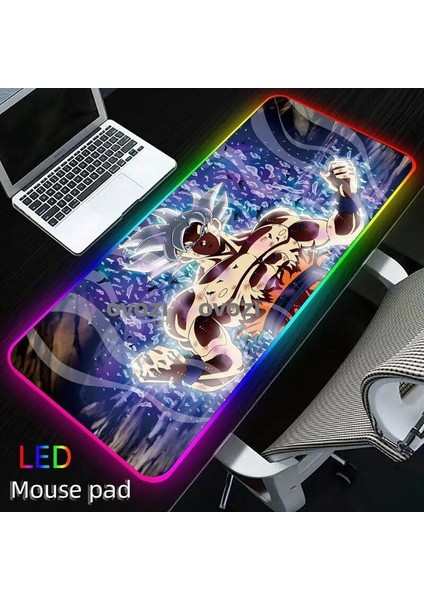 Ovozı Rgb 90×40CM Ekstra Büyük Fare ve Klavye Pedi (Yurt Dışından)